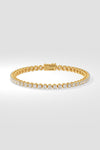 .15 Ct Crown Tennis Bracelet