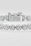 .40 Ct Crown Tennis Bracelet