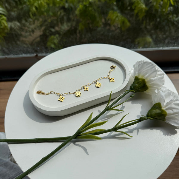 LOUIS BRACELET - 18K GOLD-PLATED