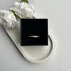 HALF PAVE RING - 18K GOLD PLATED