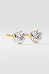 2 ct Solitaire Studs