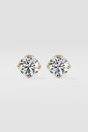 2 ct Solitaire Studs