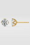 2 ct Solitaire Studs