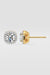 1 ct Cushion Halo Studs