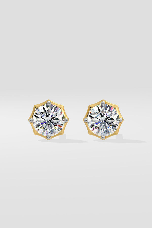 1 ct Octave Studs