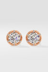 2 ct Spaced Solitaire Studs