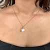 LOCK NECKLACE - 18K GOLD-PLATED
