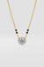 1 ct Solitaire Halo Mangalsutra