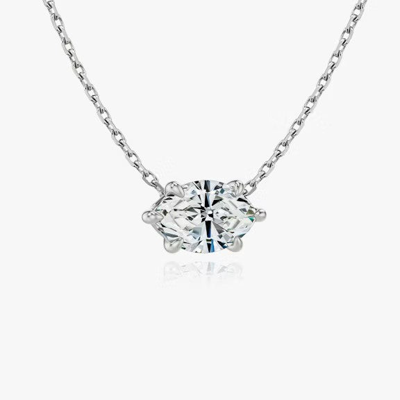 Marquise Lab Grown Diamond Pendant