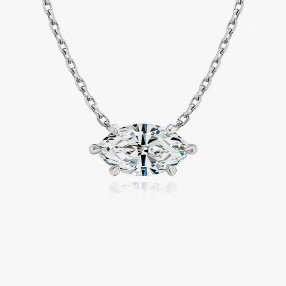 Marquise Lab Grown Diamond Pendant