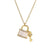 LOCK NECKLACE - 18K GOLD-PLATED