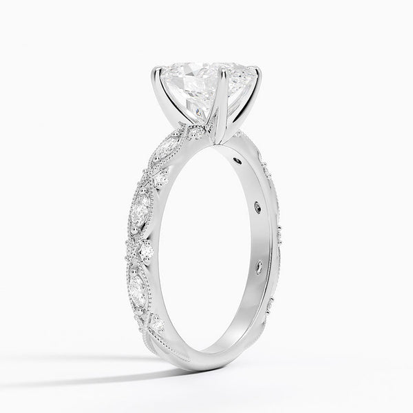 Christina Oval Lab Grown Diamond Engagement Ring
