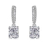 RADIANT DROP EARRINGS - Fine Silver