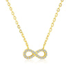 INFINITY NECKLACE - Fine Silver