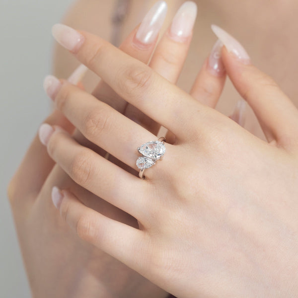 TOI ET MOI RING - Fine Silver