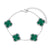 VERTE CLOVER BRACELET - Fine Silver