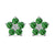VERTE FLORA EARRINGS - Fine Silver