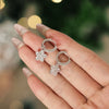 BLISS FLORA EARRINGS - Fine Silver
