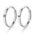 SUN & MOON COUPLE RING SET of 2 - Fine Silver