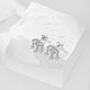 EYE FOR EYE STUDS - Fine Silver