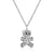 TEDDY NECKLACE - Fine Silver