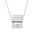ILY ENVELOPE NECKLACE - Fine Silver