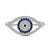 MASTER EVIL EYE RING - Fine Silver