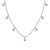 LEANA DROP NECKLACE - Fine Silver