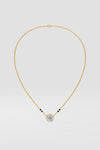 Swirl Solitaire Mangalsutra