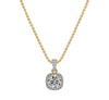 1ct Brilliance Halo Pendant