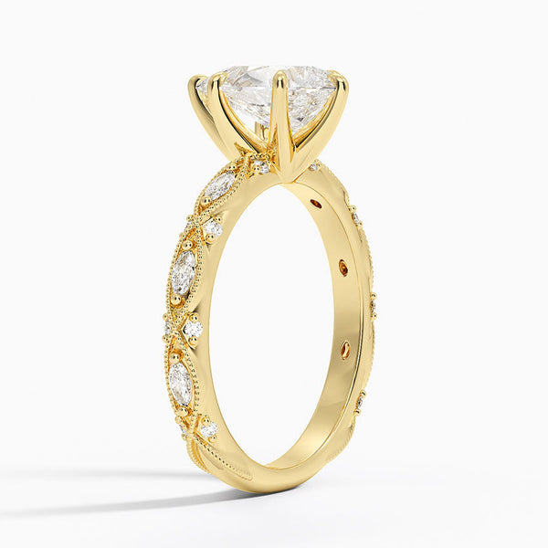 Christina Pear Lab Grown Diamond Engagement Ring