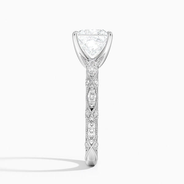 Christina Princess Lab Grown Diamond Engagement Ring