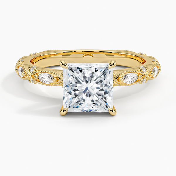 Christina Princess Lab Grown Diamond Engagement Ring