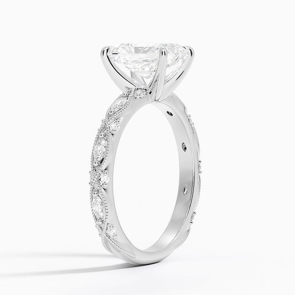 Christina Radiant Lab Grown Diamond Engagement Ring