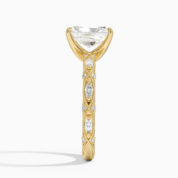 Christina Radiant Lab Grown Diamond Engagement Ring