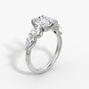 Anomaly Radiant & Pear Lab Grown Diamond Engagement Ring