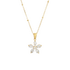 FLORA NECKLACE - 18K GOLD-PLATED