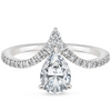 Venessa Pear Lab Grown Diamond Engagement Ring