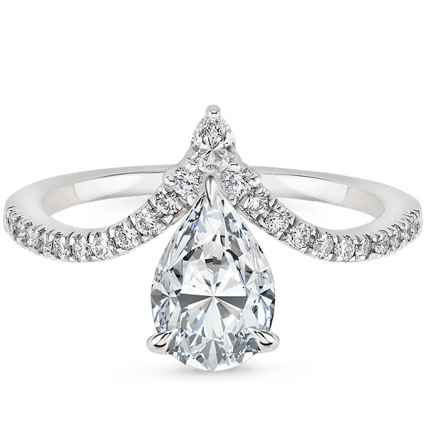 Venessa Pear Lab Grown Diamond Engagement Ring