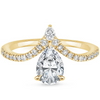 Venessa Pear Lab Grown Diamond Engagement Ring