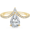 Venessa Pear Lab Grown Diamond Engagement Ring