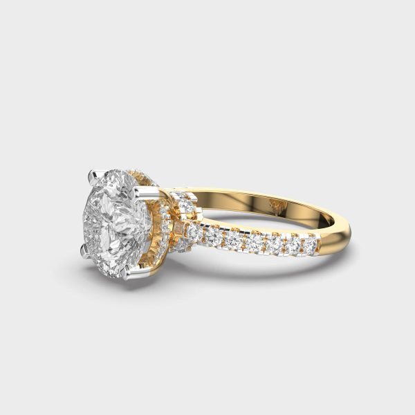 Buy Nirvana Bloom Padma Cut Diamond Ring