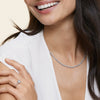 Classic Lab Grown Diamond Tennis Necklace