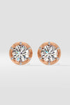 2 ct Spaced Solitaire Studs