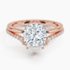 Asma Cushion Lab Grown Diamond Engagement Ring
