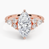 Nazia Marquise Lab Diamond Engagement Ring