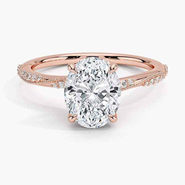 Tyra Oval Lab Grown Diamond Ring