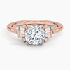 Sunshine Cushion Lab Grown Diamond Engagement Ring