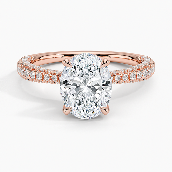 Patricia Oval Lab Grown Diamond Engagement Ring