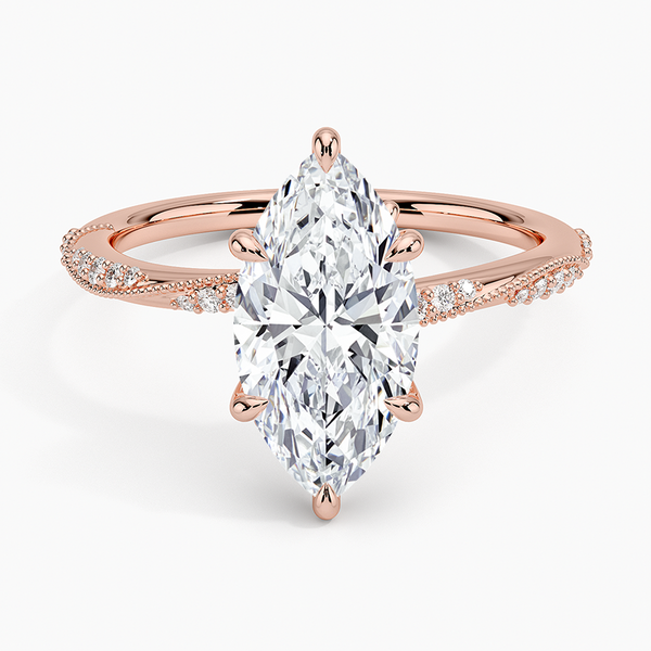 Tyra Marquise Lab Grown Diamond Ring